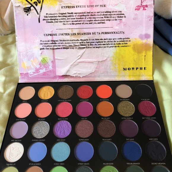 Morphe Disney Mickey & Friends Truth Be Bold Artistry Eyeshadow Palette - Picture 2 of 2